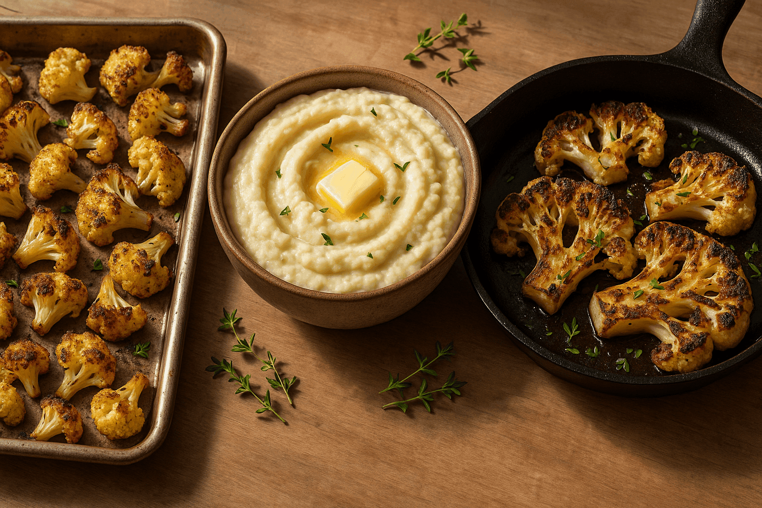 Why Cauliflower Turns Sulfurous, Watery, or Surprisingly Meaty: Pectin Softening, Sulfur Volatiles, and the Heat Rules for Roasting, Mashing, and Steaks