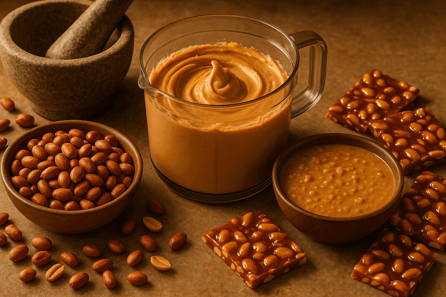 Why Peanuts Turn Paste-Smooth, Grainy, or Oily: Cell Rupture, Fat Release, and the Roast‑Salt‑Grind Rules for Better Peanut Butter, Sauces, and Brittle