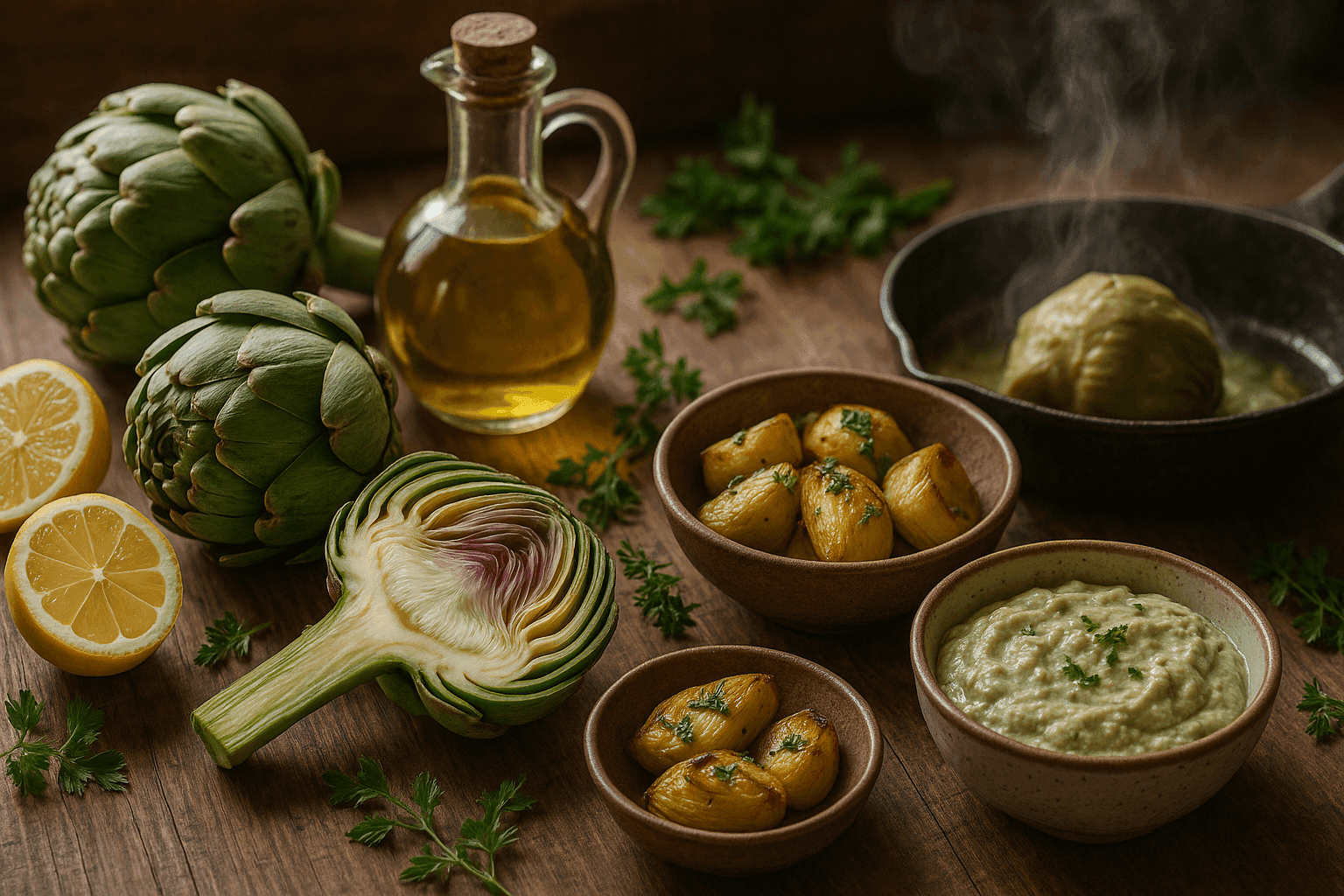Why Artichokes Turn Fuzzy, Sweet, or Metallic: Polyphenol Oxidation, Inulin Breakdown, and the Acid‑Steam Rules for Better Braises, Dips, and Roasts