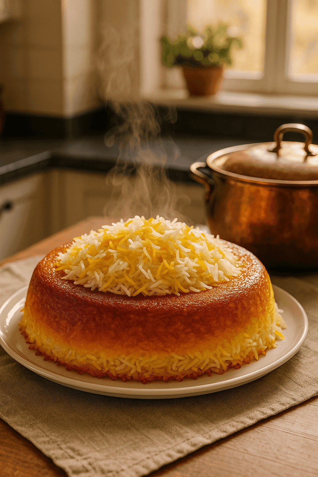 Why Tahdig Turns Shatter-Crisp, Pale, or Stubbornly Stuck: Starch Gelation, Steam Management, and the Pot Rules Behind Persian Crispy Rice