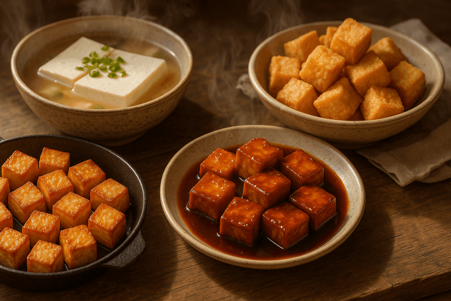 Why Tofu Turns Rubbery, Crumbles, or Crisps Like a Dream: Protein Gels, Freeze‑Thaw Pores, and the Salt‑Acid‑Starch Rules for Better Searing, Braising, and Frying