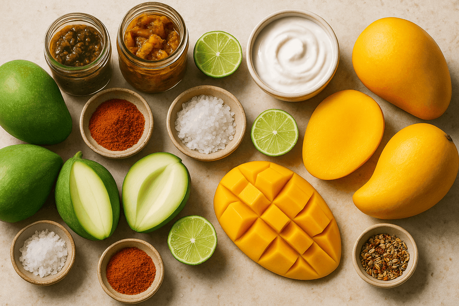 Why Ripe and Unripe Mangoes Behave So Differently: Pectin Breakdown, Terpene Aroma, and the Salt‑Chili‑Heat Rules for Better Salads, Pickles, Chutneys, and Lassi