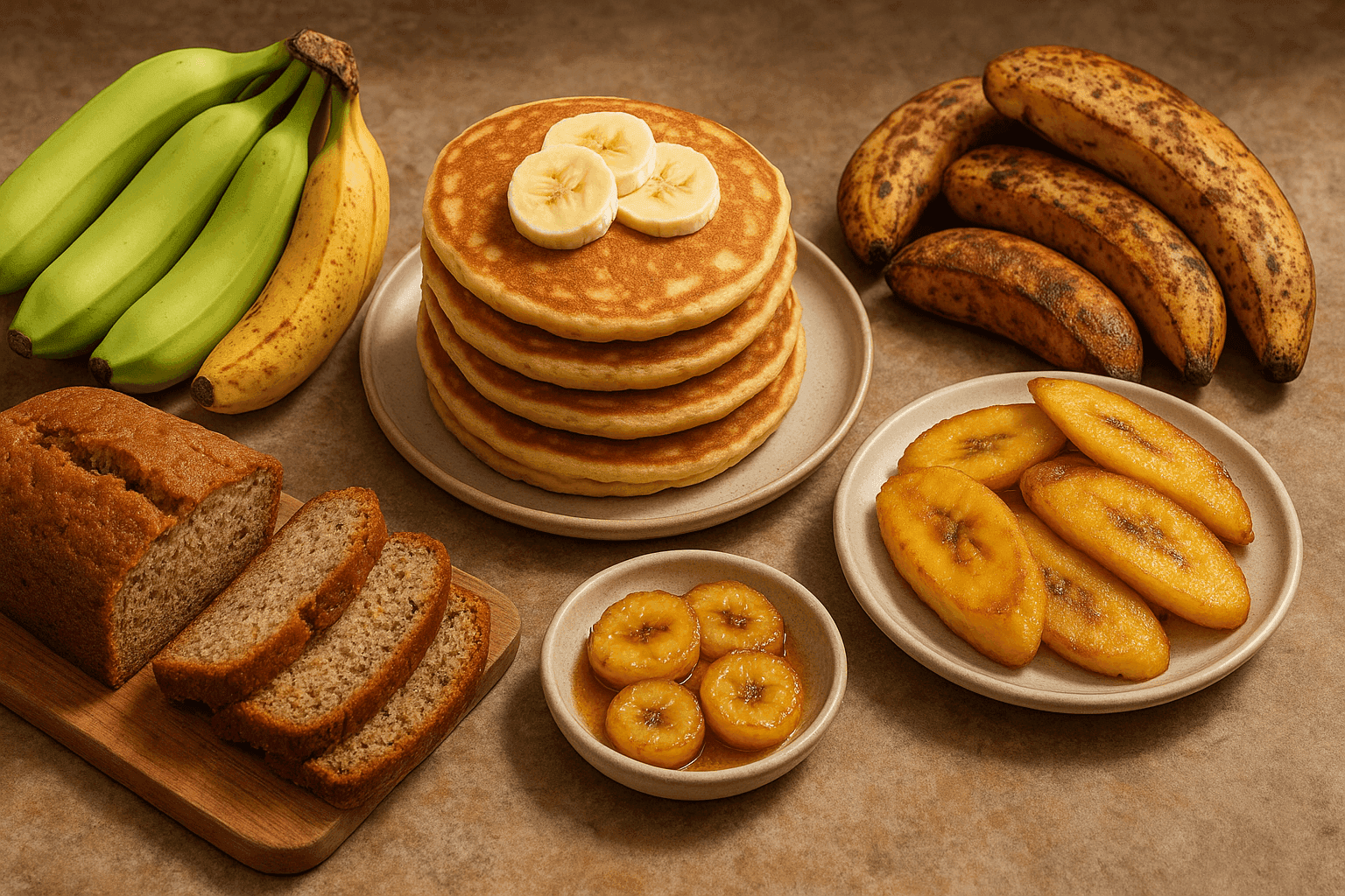 Why Bananas Turn Bready, Gummy, or Caramelly: Ripeness Chemistry, Pectin Breakdown, and the Heat Rules for Better Baking and Pan-Frying