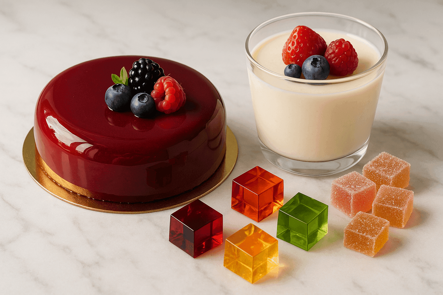 Why Gelatin Sets, Weeps, or Melts Too Fast: Bloom Strength, Protease Enzymes, and the Sugar‑Acid Rules for Silky Desserts, Glazes, and Gummies