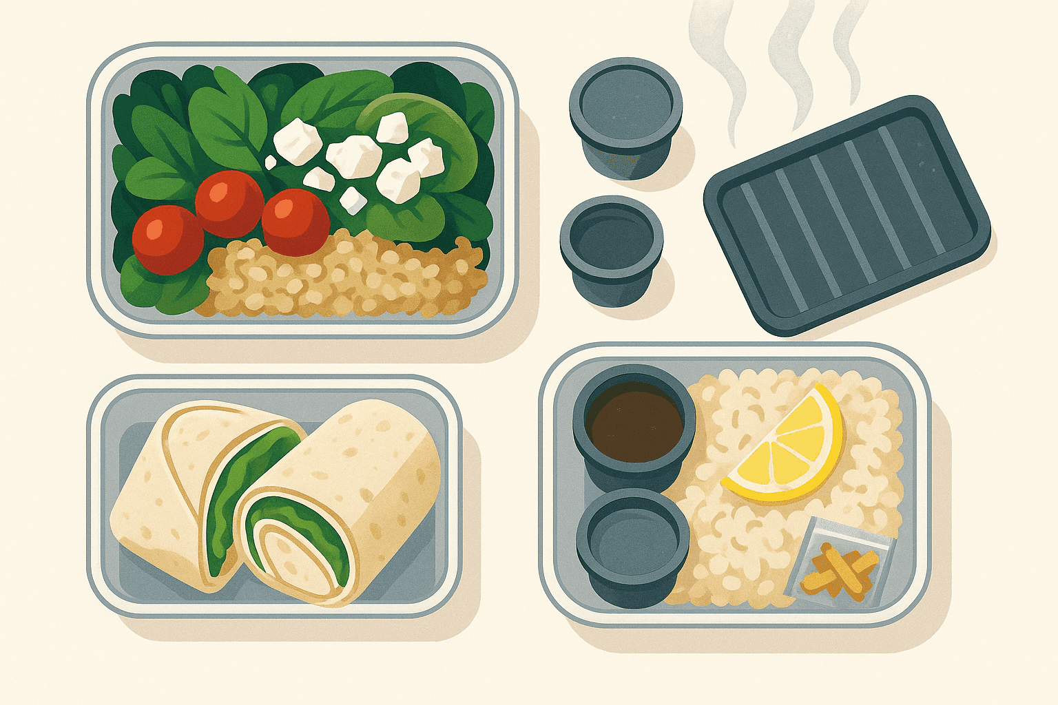 Lunchbox Meal Prep That Doesn’t Get Soggy: The “Moisture Firewall” System for Salads, Wraps, and Rice Bowls