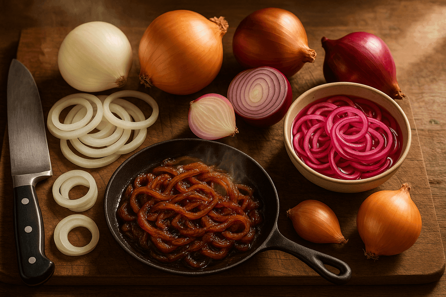 Why Onions Taste Sweet, Sharp, or Flat: Cell Damage, Sulfur Chemistry, and the Best Cooking Method for Each Type